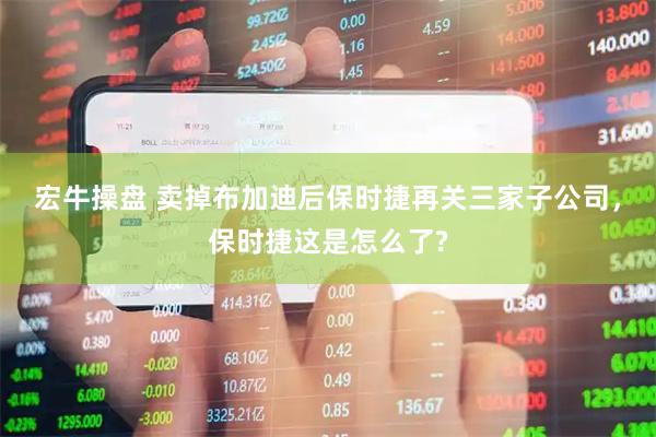 宏牛操盘 卖掉布加迪后保时捷再关三家子公司，保时捷这是怎么了?